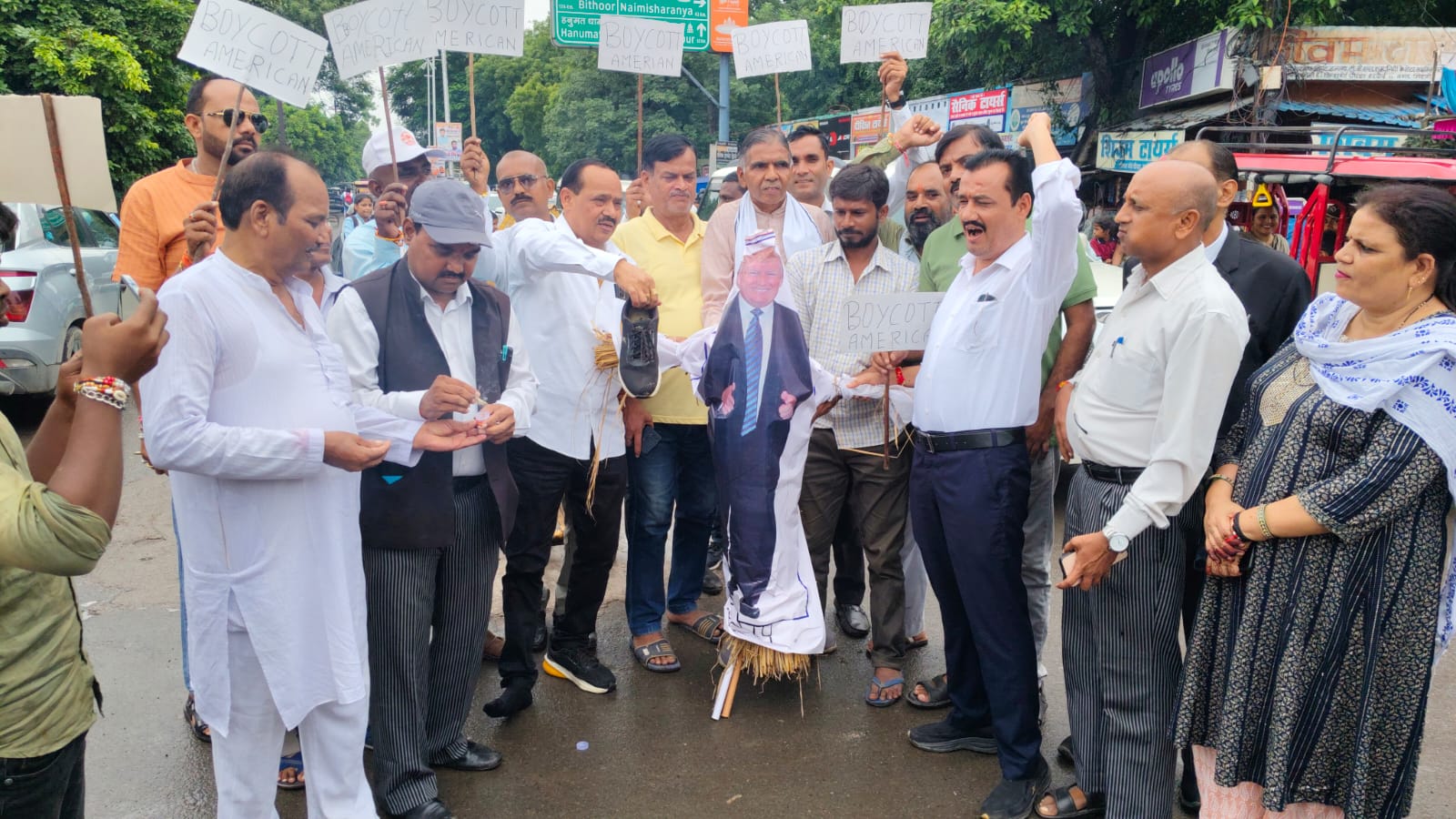 अमेरिका व अन्य विदेशी सामानों को नहीं बिकने देंगे:हर्ष वर्धन सिंह
