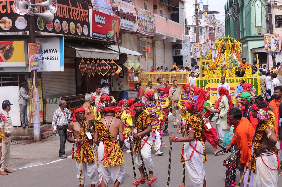 भगवान महाकाल की श्रावण-भाद्रपद मास की पांचवीं सवारी