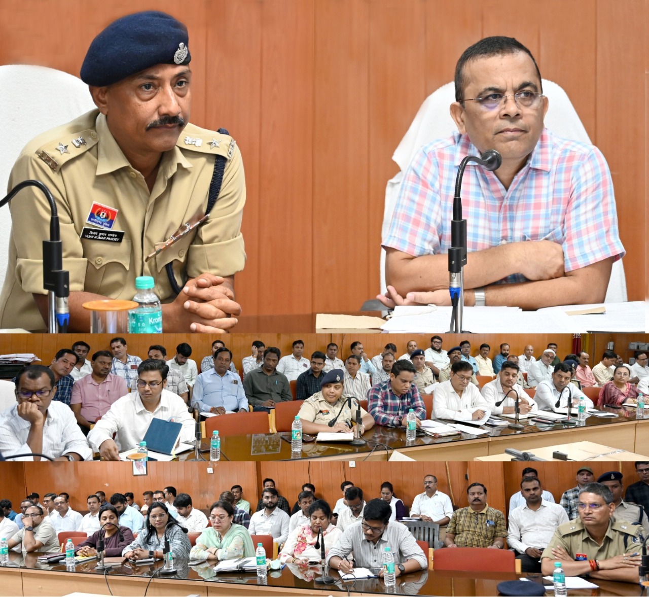 जांजगीर कलेक्टर ने ली साप्ताहिक समय सीमा की बैठक जांजगीर कलेक्टर ने ली साप्ताहिक समय सीमा की बैठक