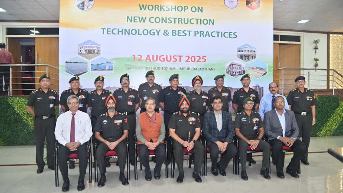 Sapta Shakti Command collaborates with CBRI Roorkee to ensure quality in infrastructure construction