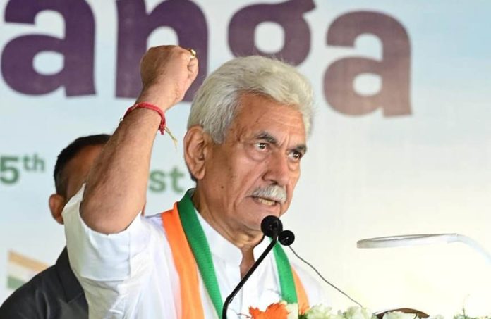 पहलगाम आतंकी हमले का बदला लेने के लिए उपराज्यपाल ने सुरक्षा बलों की सराहना की