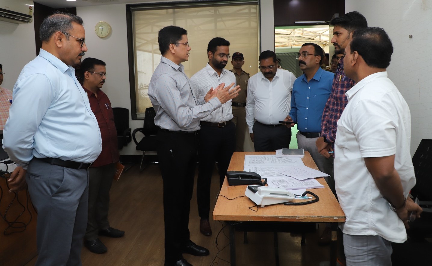 Commissioner inspected room recruitment tmc