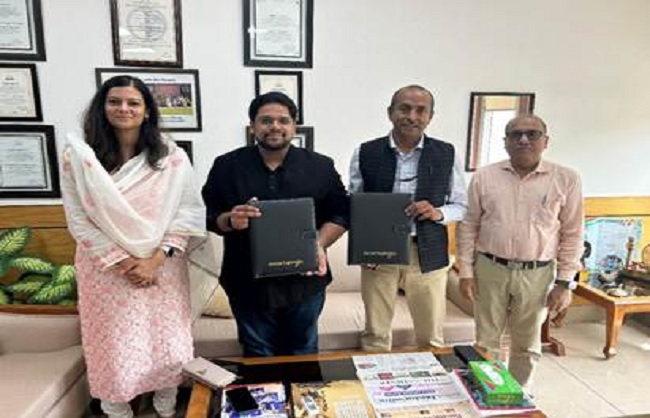 डीपीआईआईटी और हीरो मोटोकॉर्प के साथ समझौता का जारी फोटो