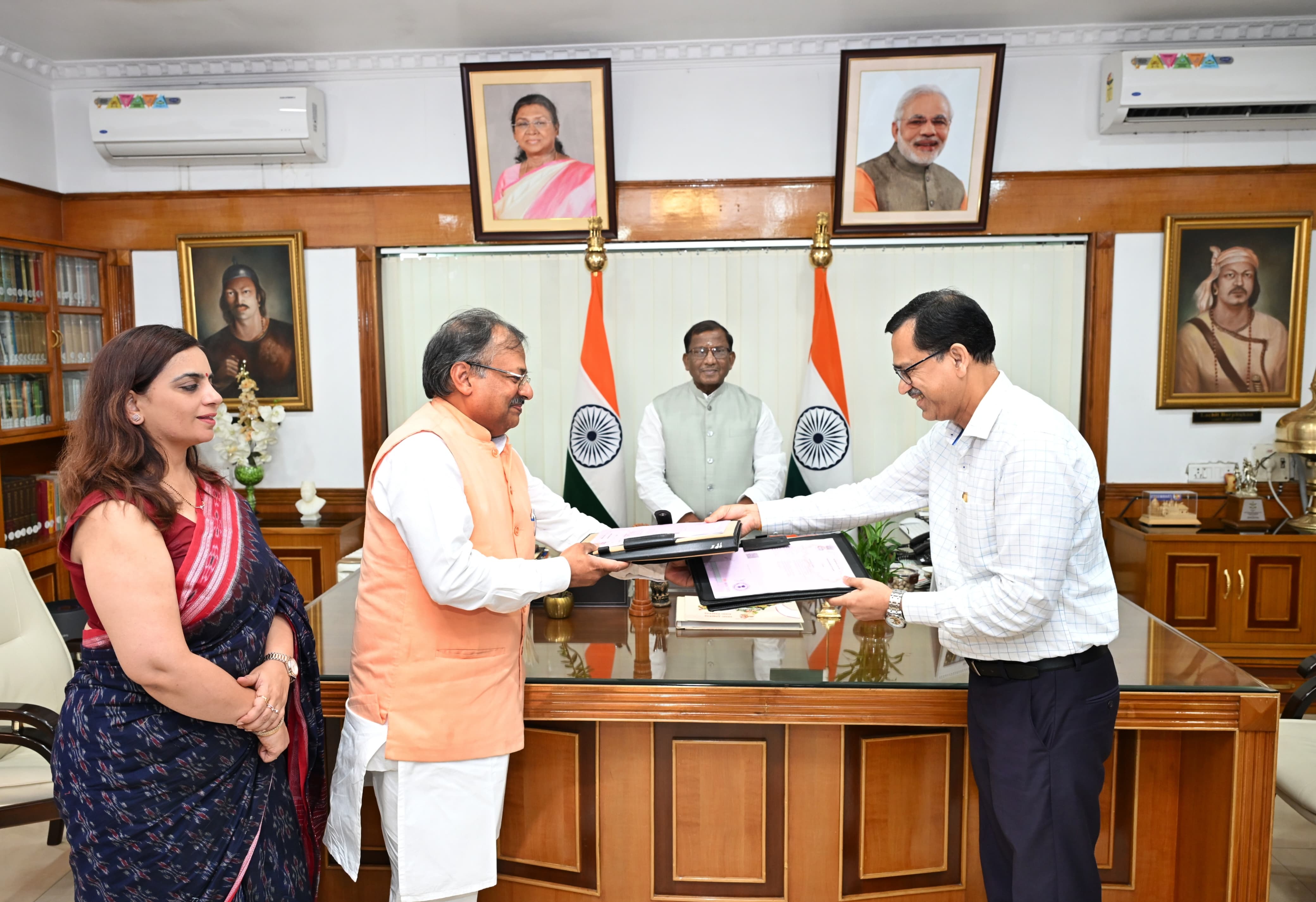 Image related to the Raj Bhavan Assam signs MoU with Arya Pratibha Vikas Sansthan to support UPSC aspirants.