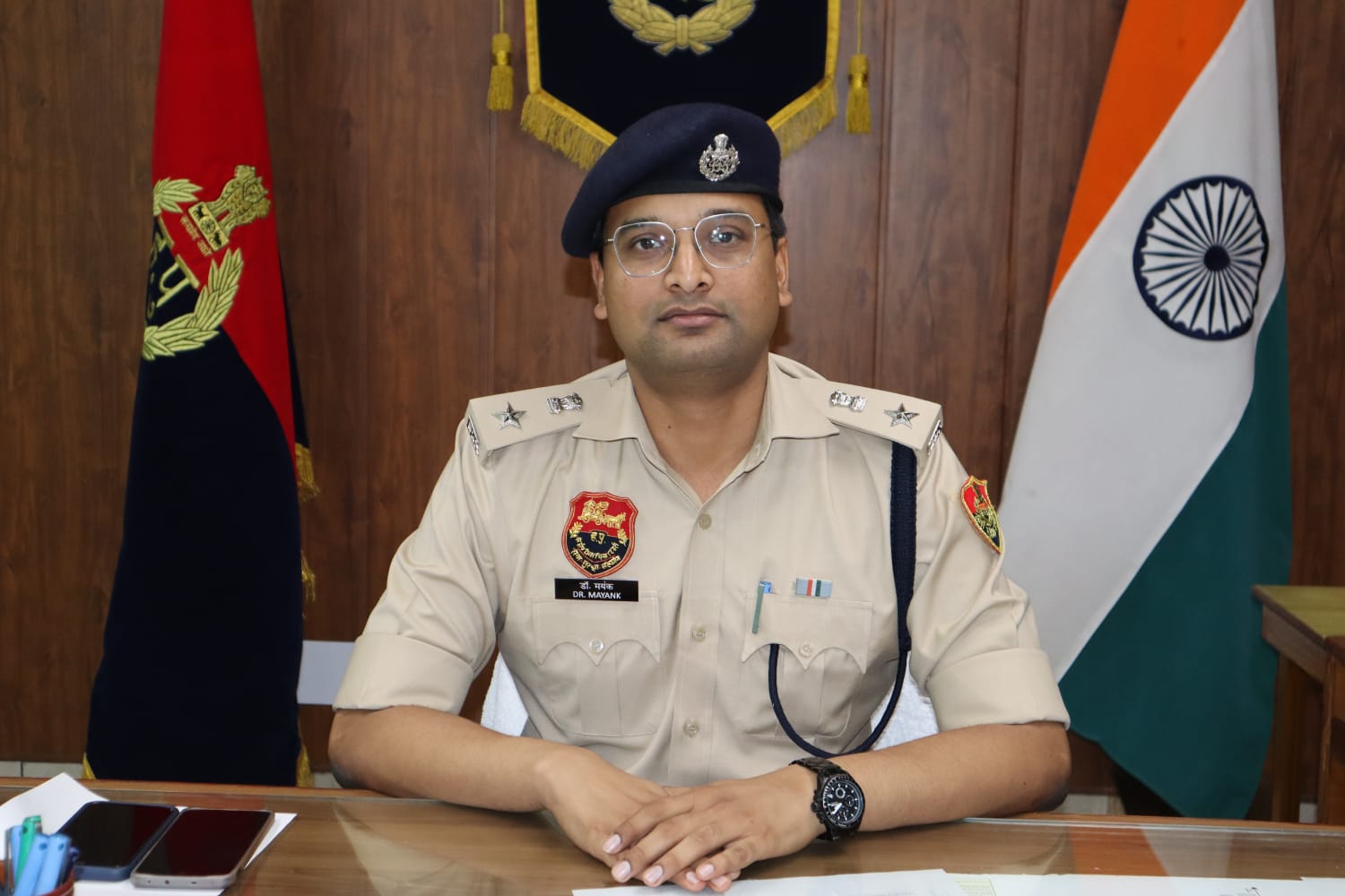 एसपी डॉ. मयंक गुप्ता।