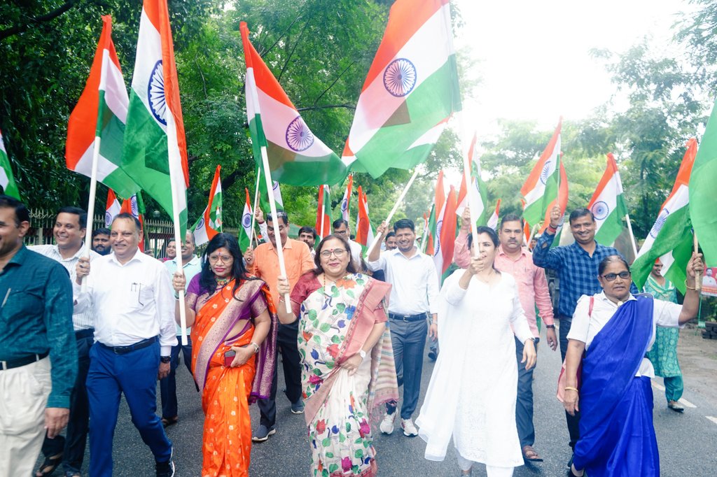 हर घर तिरंगा” कार्यक्रम अंतर्गत गोरखपुर विश्वविद्यालय में भव्य जागरूकता रैली का आयोजन*