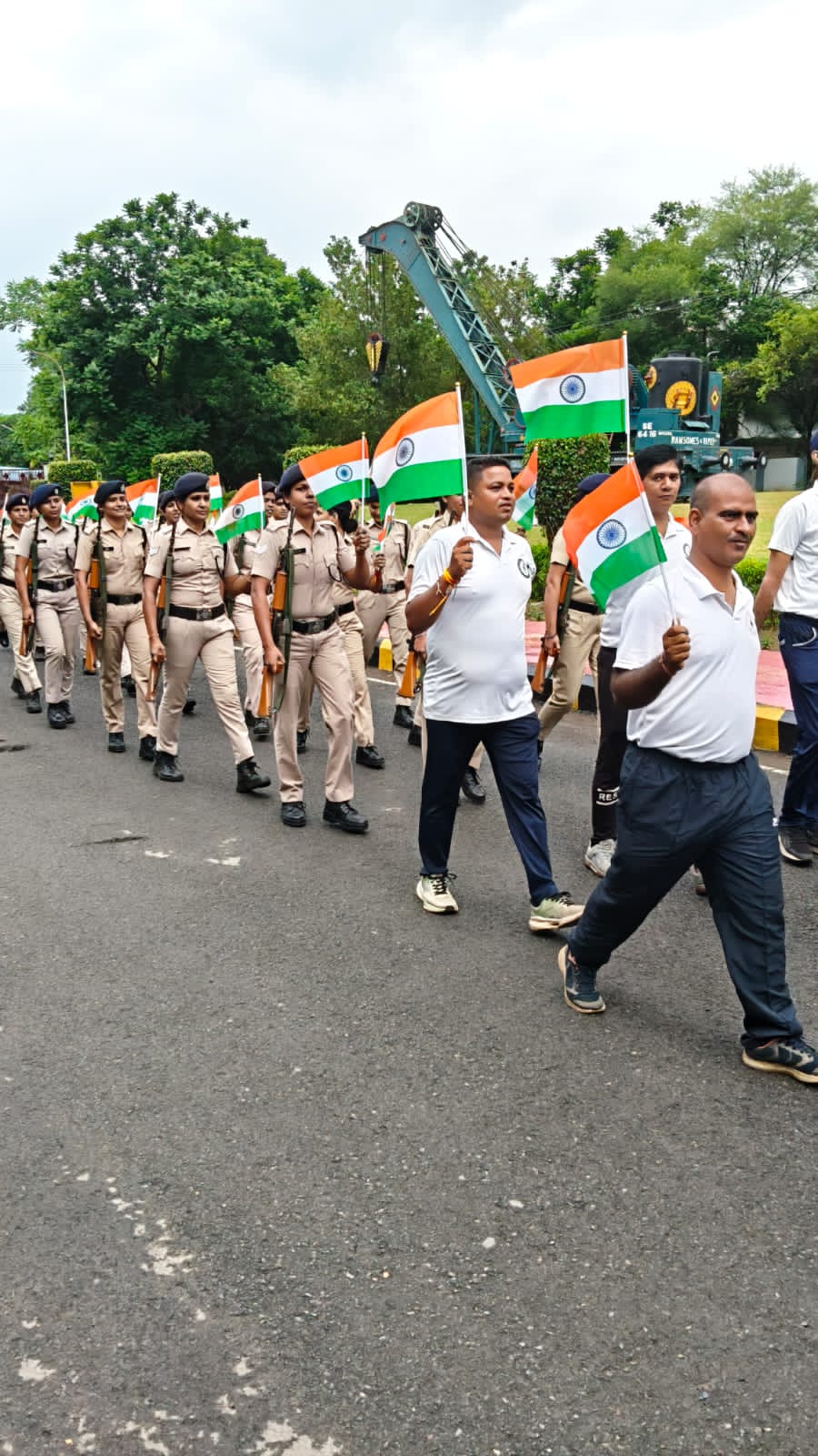 तिरंगा रैली का भव्य आयोजन