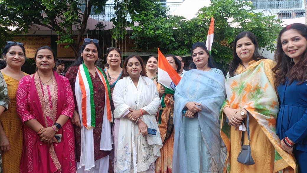 स्वदेशी सुरक्षा एवं स्वावलंबन अभियान समिति के आह्वान पर निकलती स्वदेशी संकल्प यात्रा।