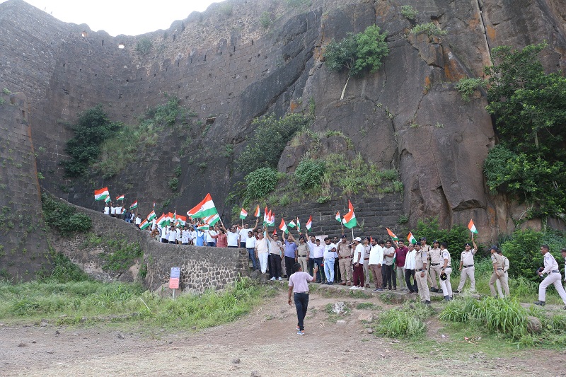 बुरहानपुर जिले में निकाली गई तिरंगा यात्रा