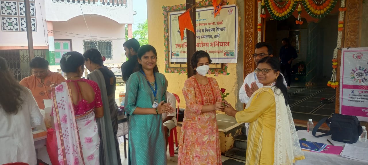 Citizen screened to cancer Thane district