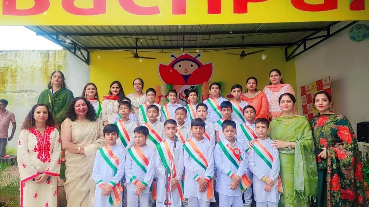 Tiny Scholars School celebrated 79th Independence Day with enthusiasm and patriotic spirit