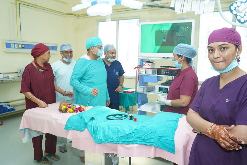 सिविल अस्पताल में लैप्रोस्कोपिक ओटी का शुभारंभ