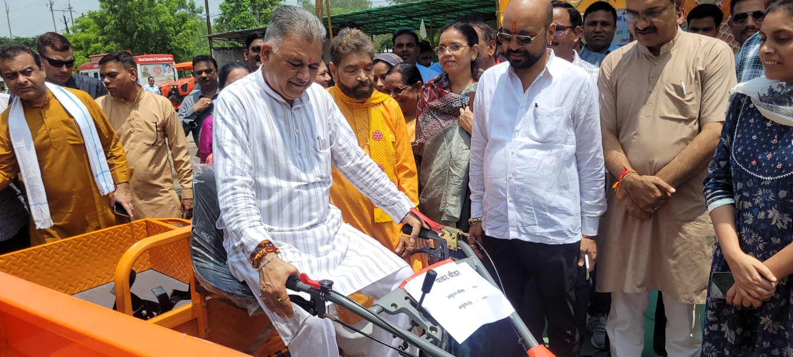 दमोह- भारत में होती थी आर्दश खेती,अब विश्व भी इस दिशा में आगे बढ रहा है-प्रभारी मंत्री इंदर सिंह परमार