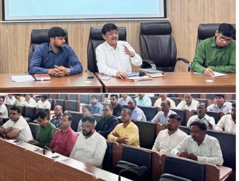 बैठक में नगर प्रशासक समेत अन्य