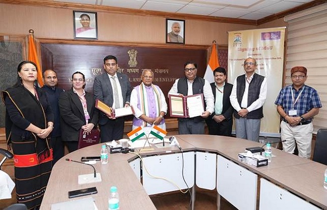 एनएसआईसी ने जीतन राम मांझी की मौजूदगी में किया समझौता
