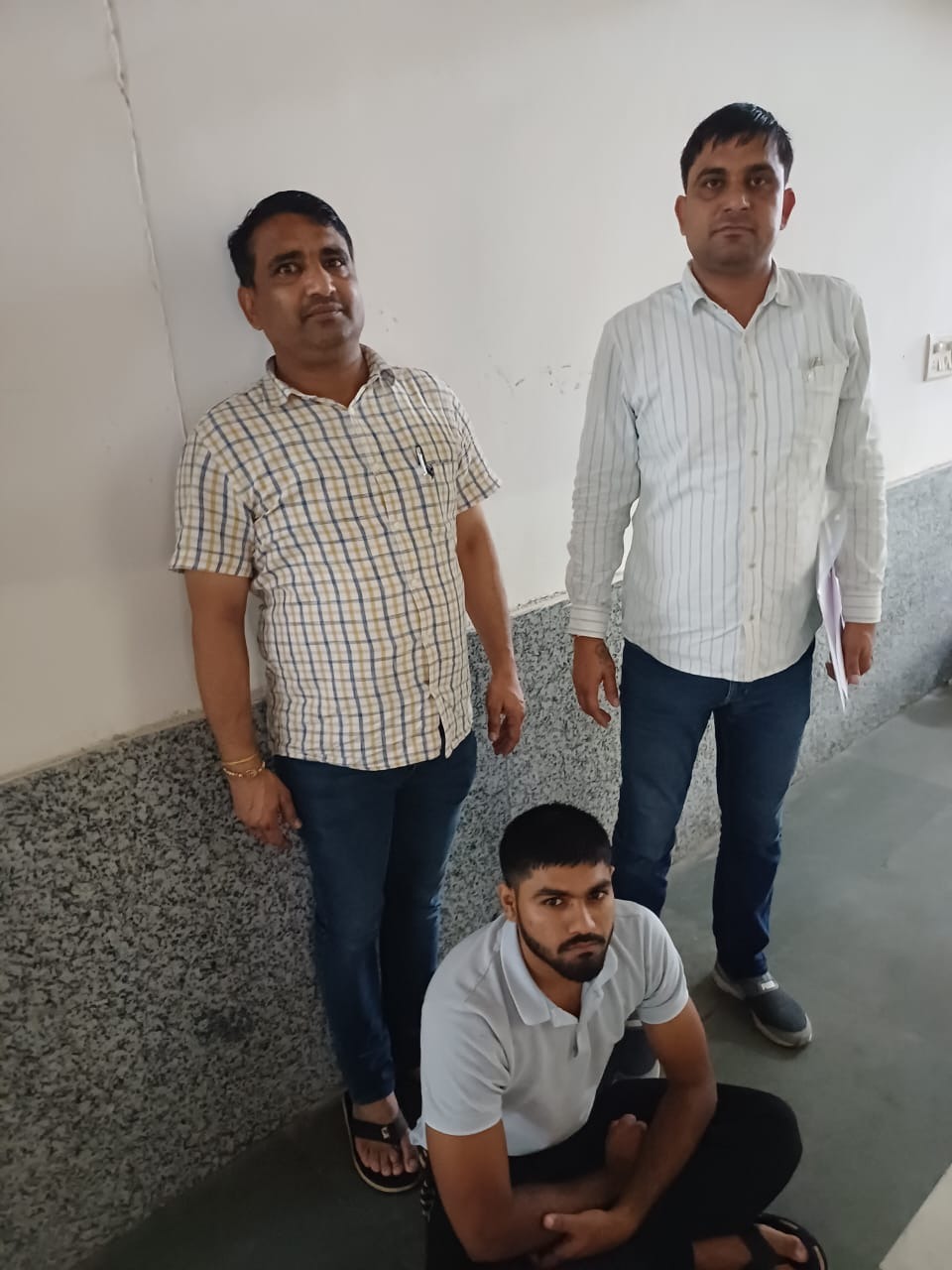 गिरफ्तार किया गया आरोपित