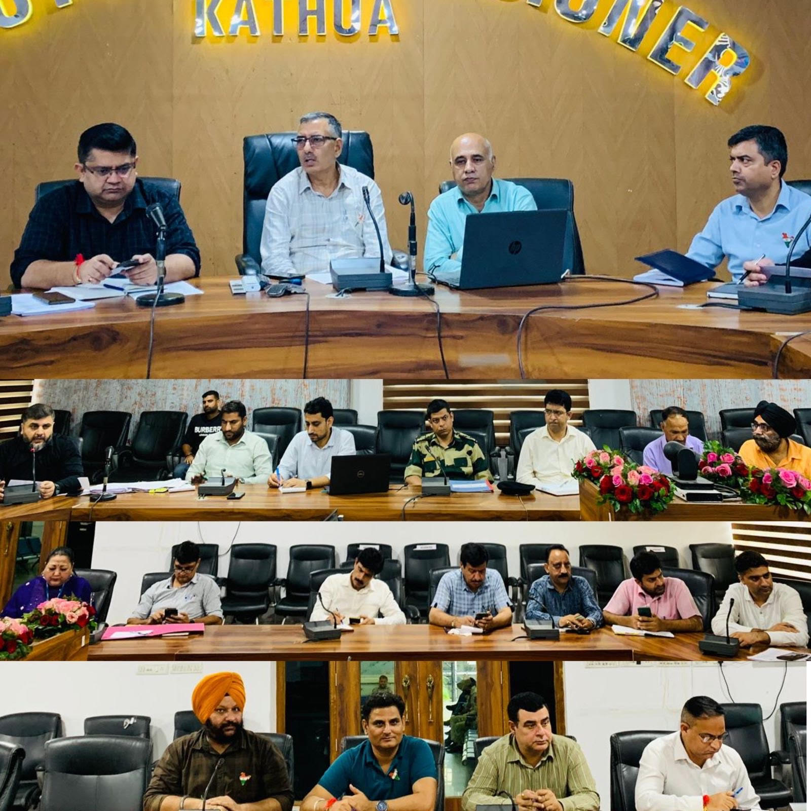 DC Kathua chairs first meeting on Vibrant Village Programme 2.0