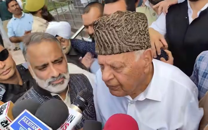 राज्य का दर्जा बहाल करने के लिए मुख्यमंत्री उमर द्वारा घोषित हस्ताक्षर अभियान ज़ोरदार तरीके से चलाया जाएगा- फारूक अब्दुल्ला