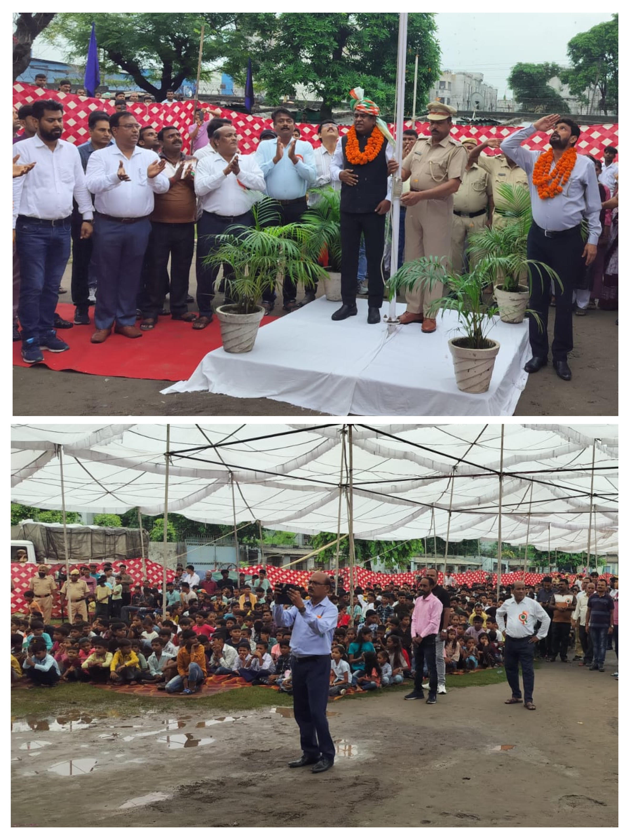 CTM hoisted the tricolor on 79th Independence Day, paid tribute to those who lost their lives in the disaster, cultural activities cancelled