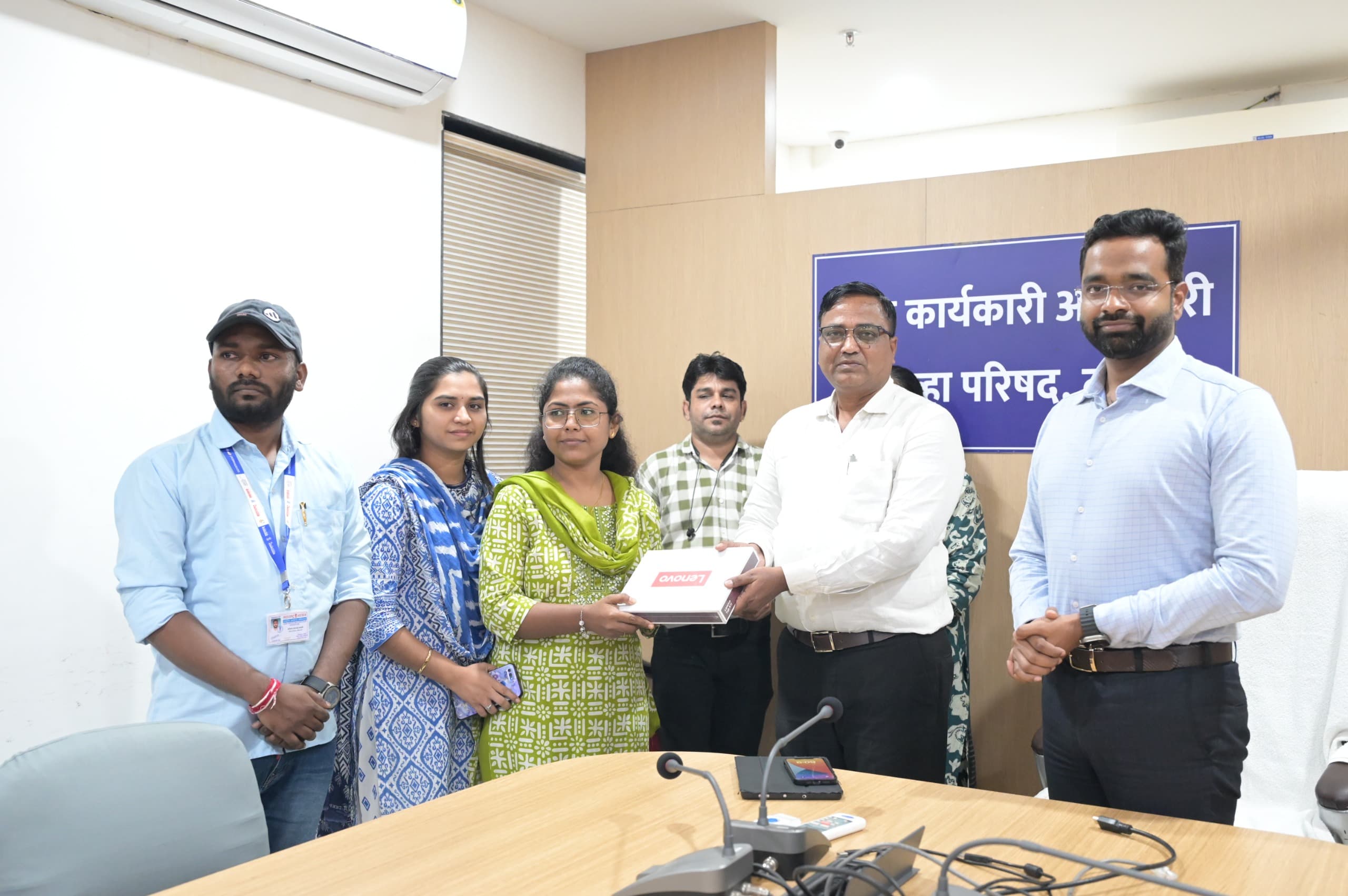 Distribution of tablet's to mobile units