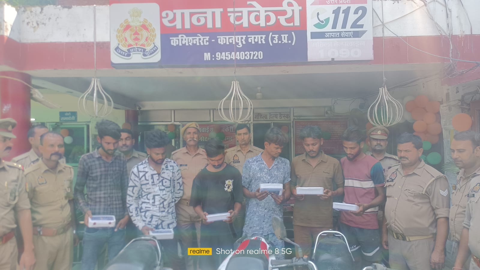 पुलिस की गिरफ्त में शातिर वाहन चोर