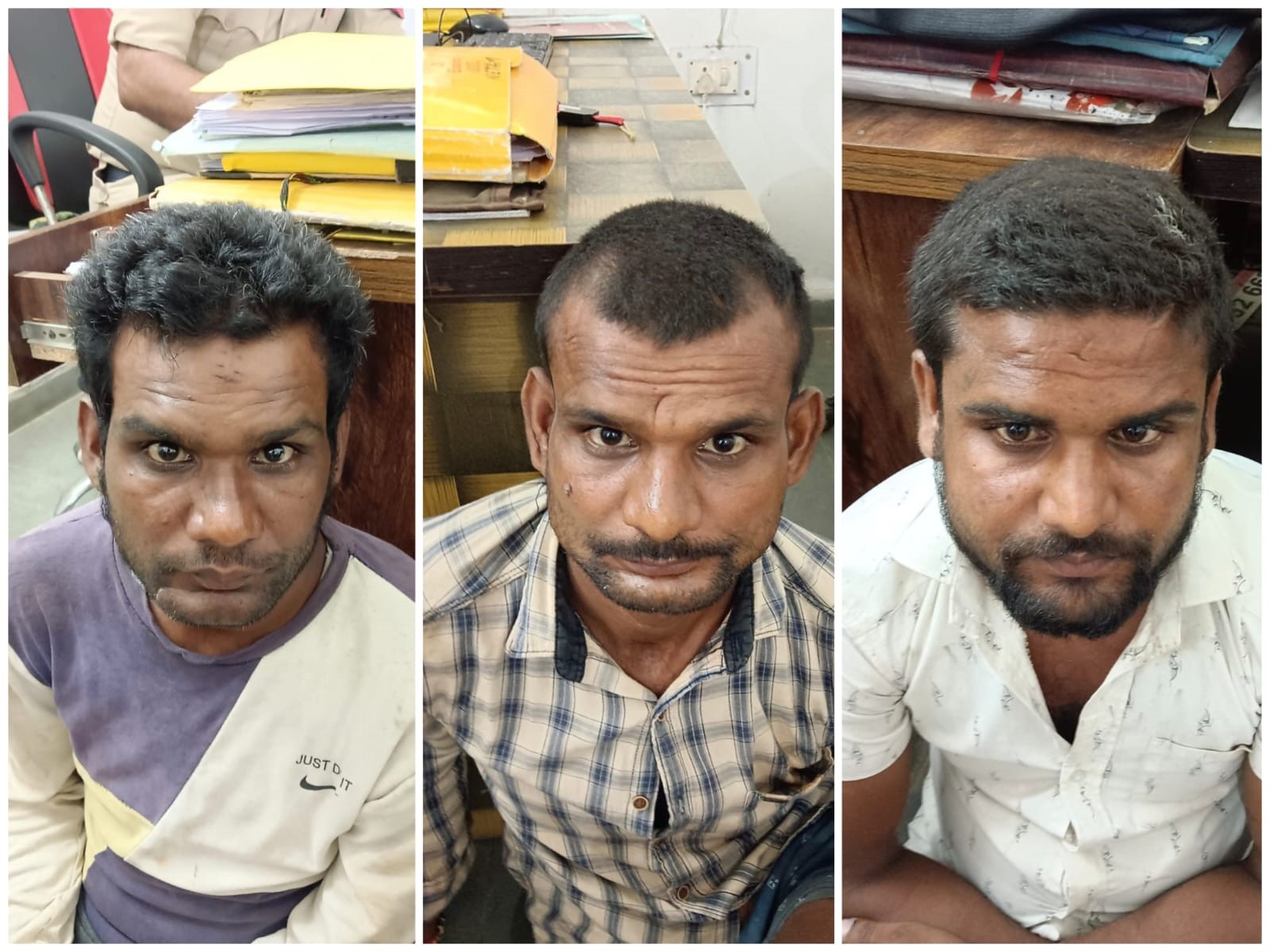 पुलिस पेट्रोलिंग वाहन को रोककर हुड़दंग करने वाले गिरफ्तार तीनों आरोपित