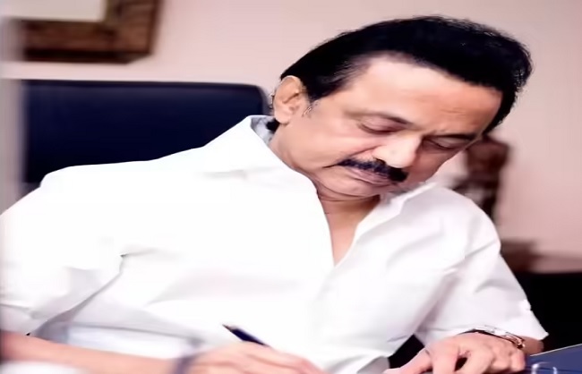 तमिलनाडु के मुख्यमंत्री एमके स्टालिन का फाइल फोटो तमिलनाडु के मुख्यमंत्री एमके स्टालिन का फाइल फोटो