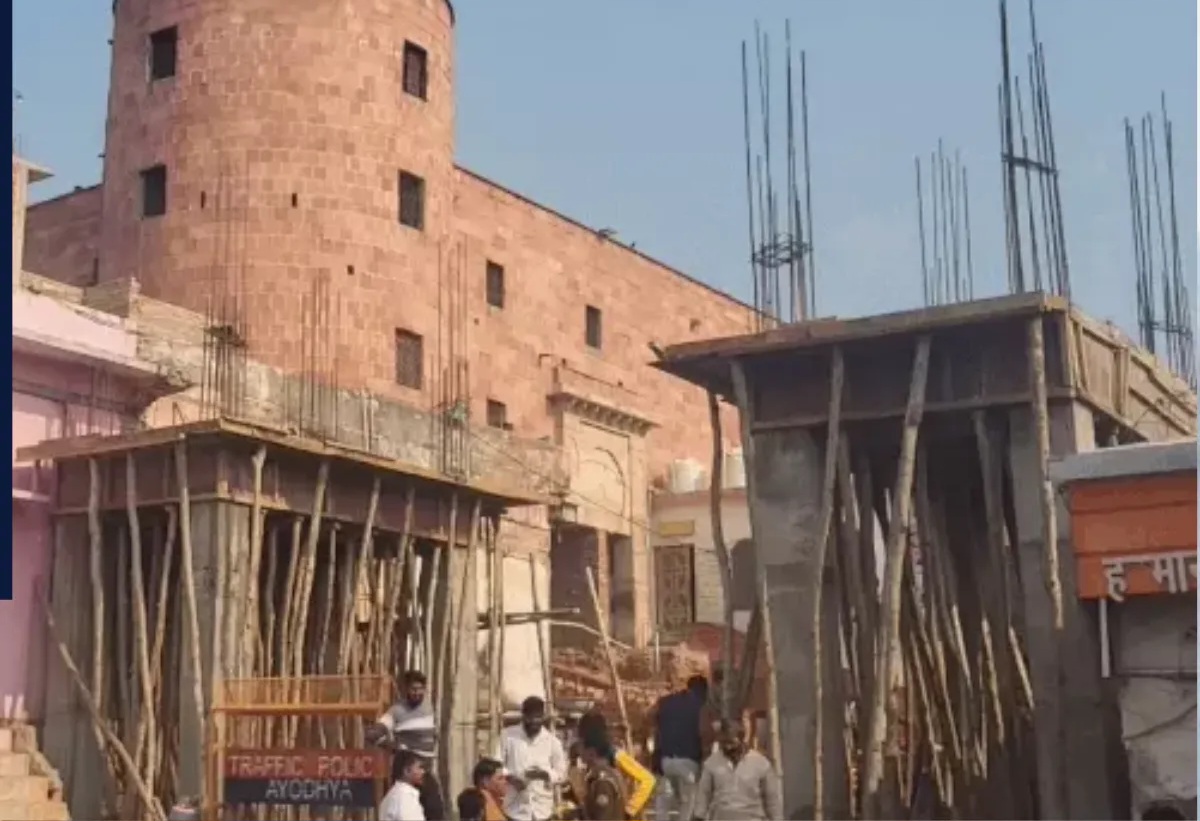 हनुमानगढ़ी निर्माण