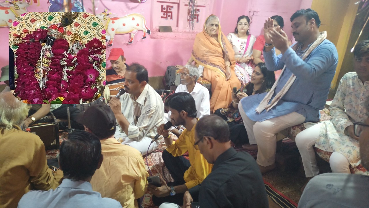 संस्कारधानी में मध्य रात्रि से श्रीकृष्ण जन्मोत्सव की मची धूम सुबह तक रही