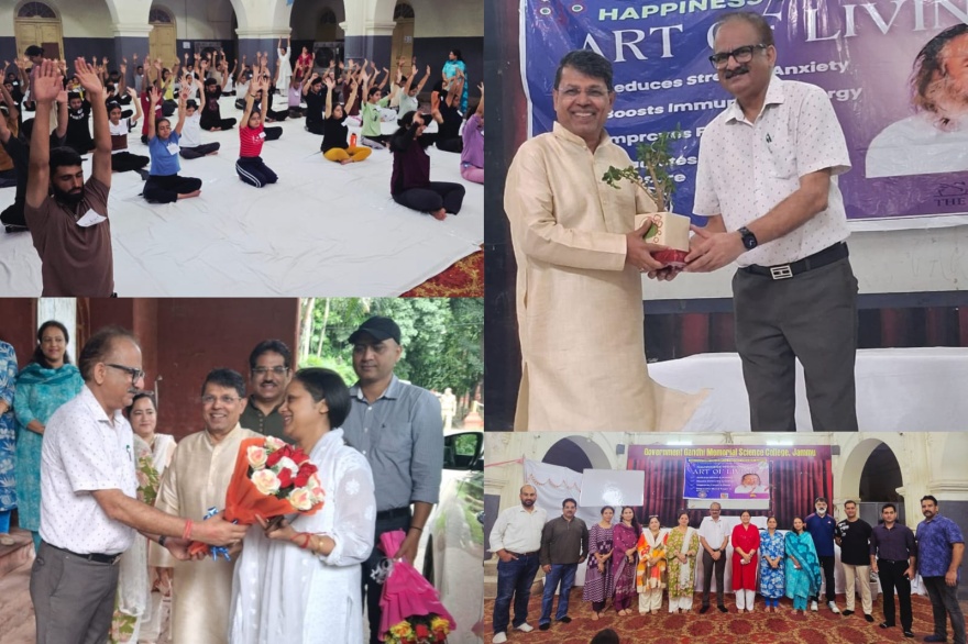 जीजीएम साइंस कॉलेज में तीन दिवसीय यस प्लस कार्यशाला का आयोजन