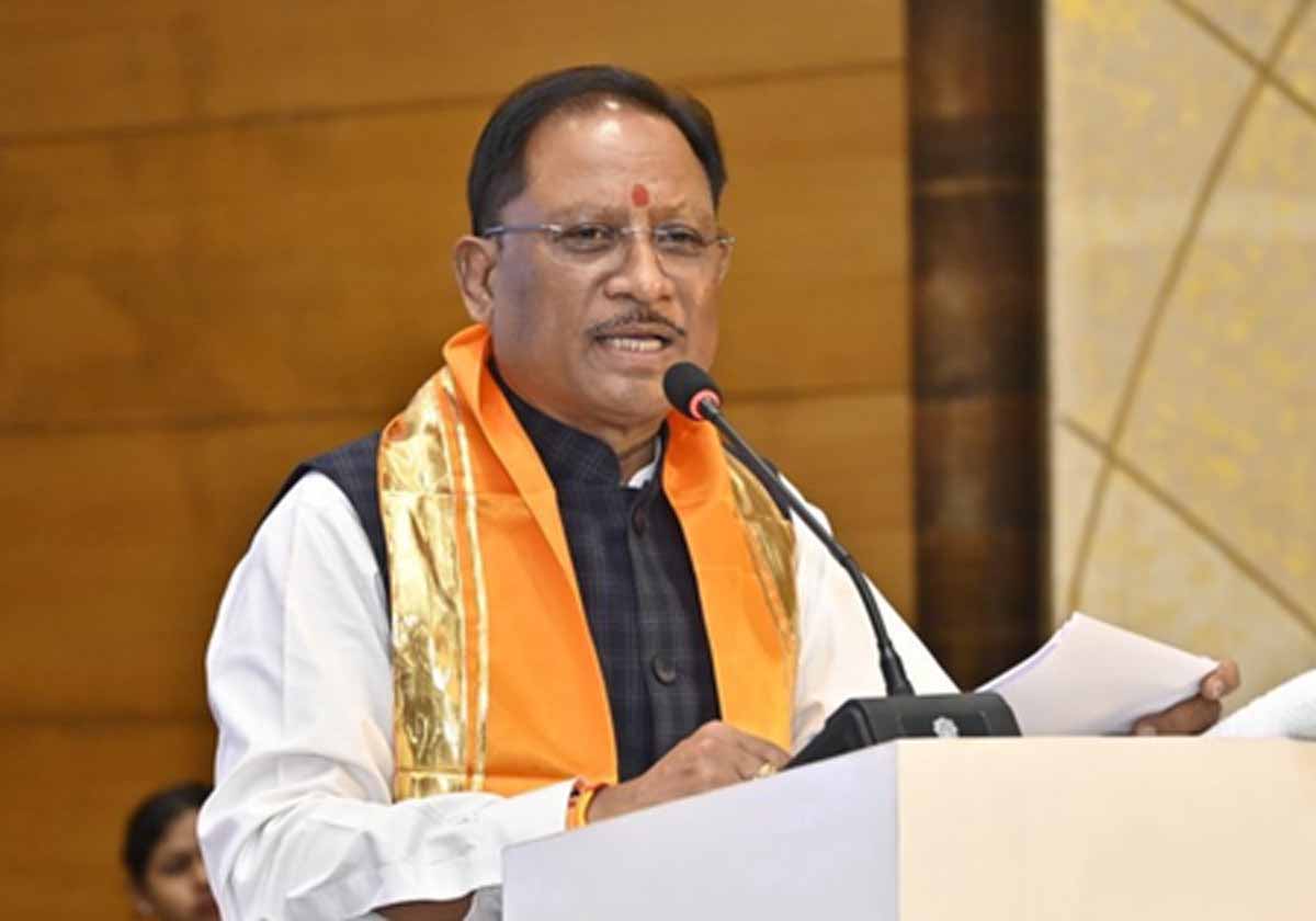 मुख्यमंत्री  विष्णु देव साय  फाइल फाेटाे