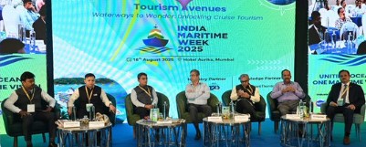 भारत समुद्री सप्ताह 2025 की तैयारियों के तहत मुंबई में क्रूज़ पर्यटन सम्मेलन में तैयारियों पर जोर भारत समुद्री सप्ताह 2025 की तैयारियों के तहत मुंबई में क्रूज़ पर्यटन सम्मेलन में तैयारियों पर जोर