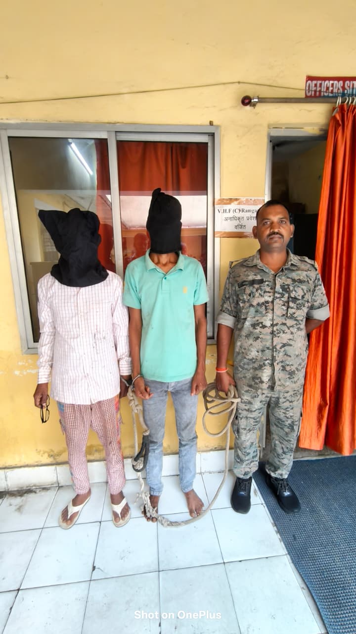 गिरफ्तार खलील अहमद और नजीर हुसैन