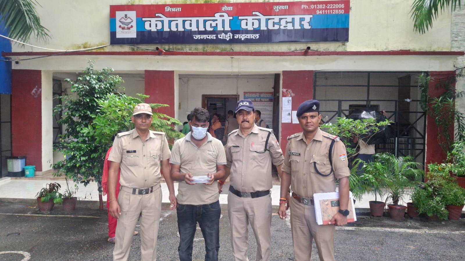 कोटद्वार पुलिस की गिरफ्त में ठगी का आरोपी
