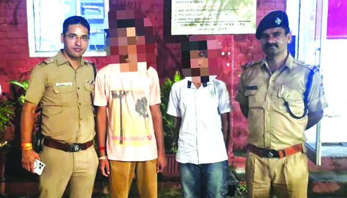 पुलिस अभिरक्षा में नाबालिग