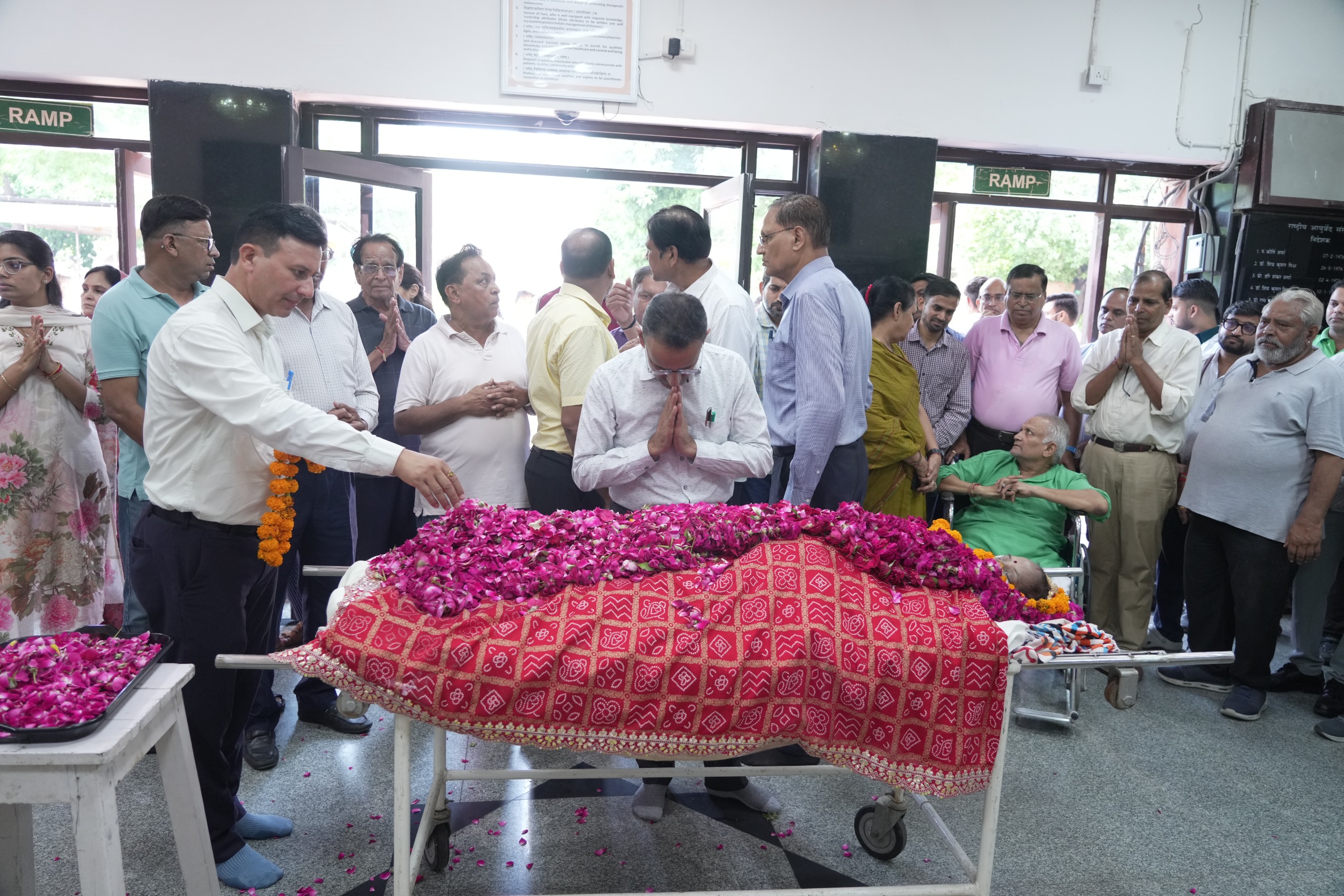 राष्ट्रीय आयुर्वेद संस्थान को मिला 36वां देहदान: विद्यार्थियों को मिलेगा अध्ययन और शोध का लाभ