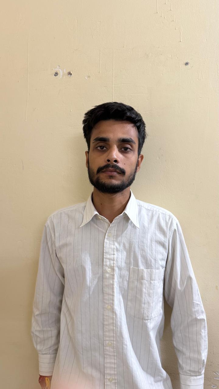 गिरफ्तार किया गया आरोपित