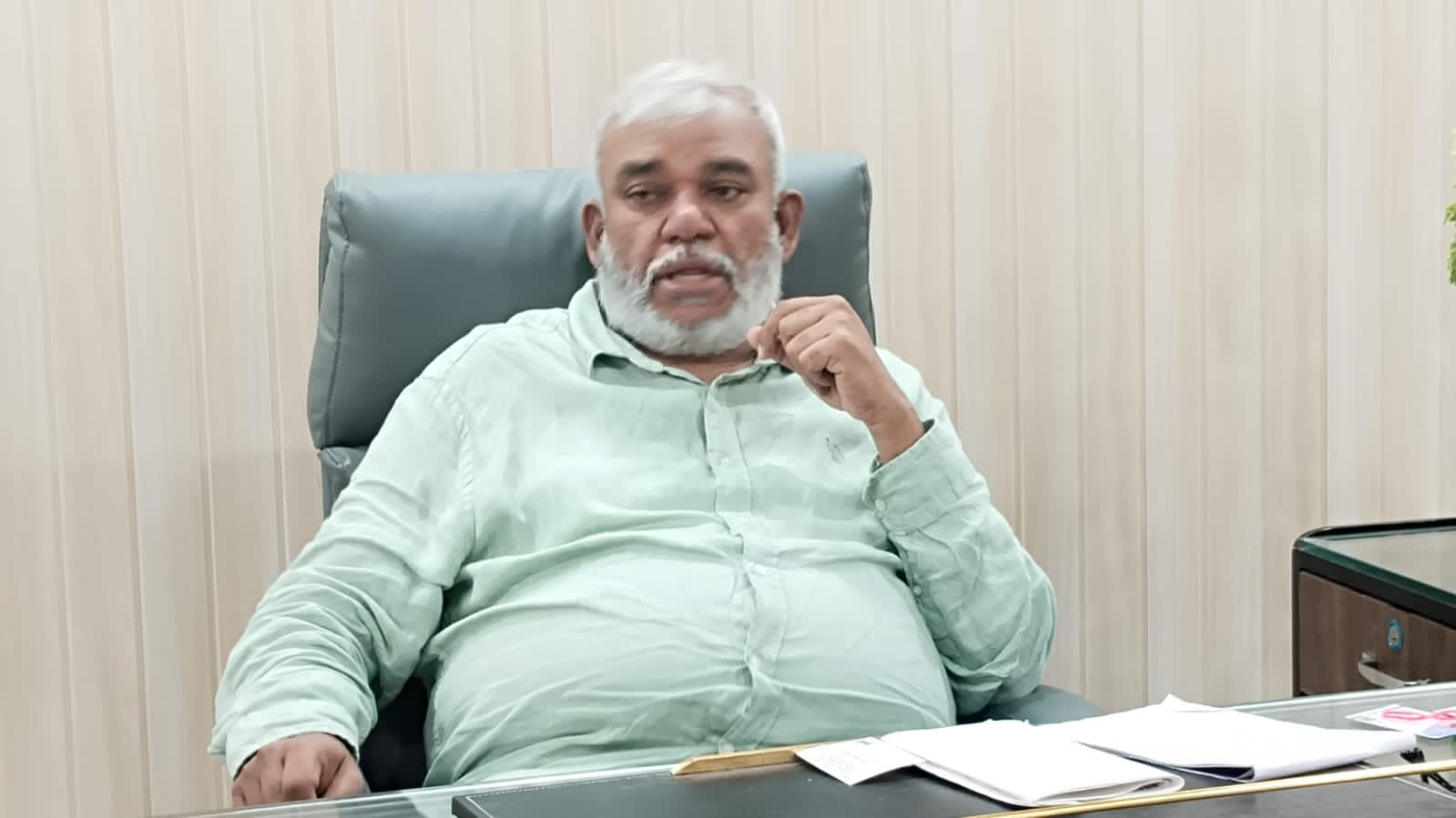 गुरु जंभेश्वर विश्वविद्यालय के कुलपति प्रोफेसर सचिन माहेश्वरी।