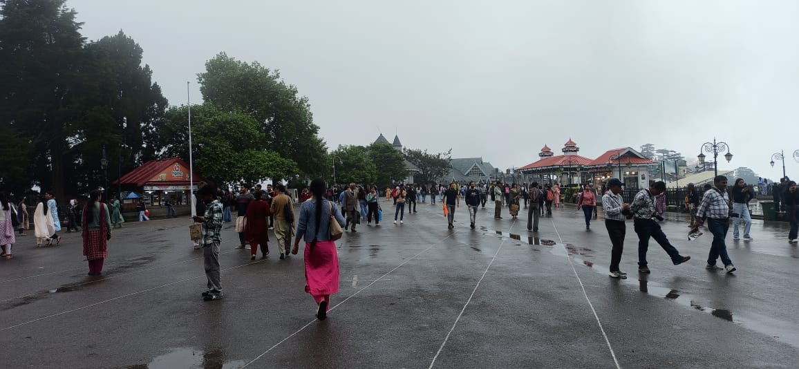 शिमला में वर्षा