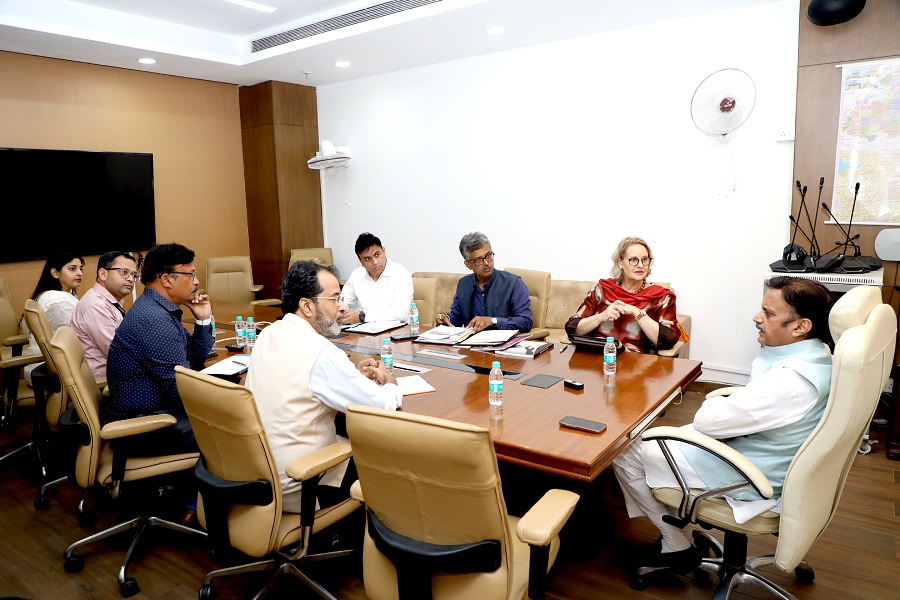 मंत्रालय भोपाल में यूएनएफपीए इंडिया के प्रतिनिधि मंडल ने की उप मुख्यमंत्री से सौजन्य भेंट भेंट