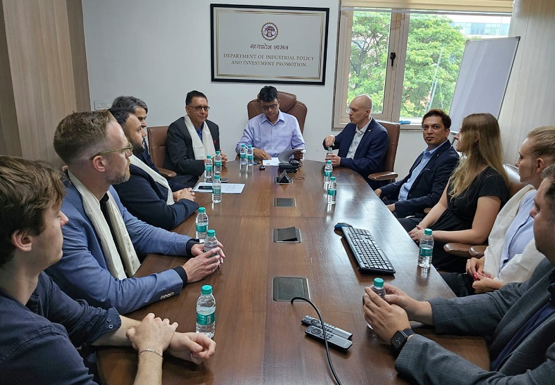 जर्मन प्रतिनिधिमंडल की भोपाल में बैठक जर्मन प्रतिनिधिमंडल की भोपाल में बैठक
