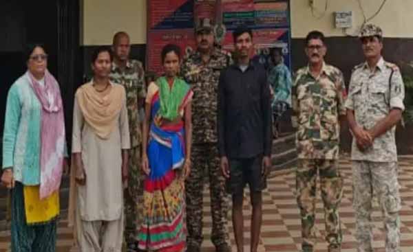 हत्या का प्रयास आराेपित पति-पत्नी गिरफ्तार