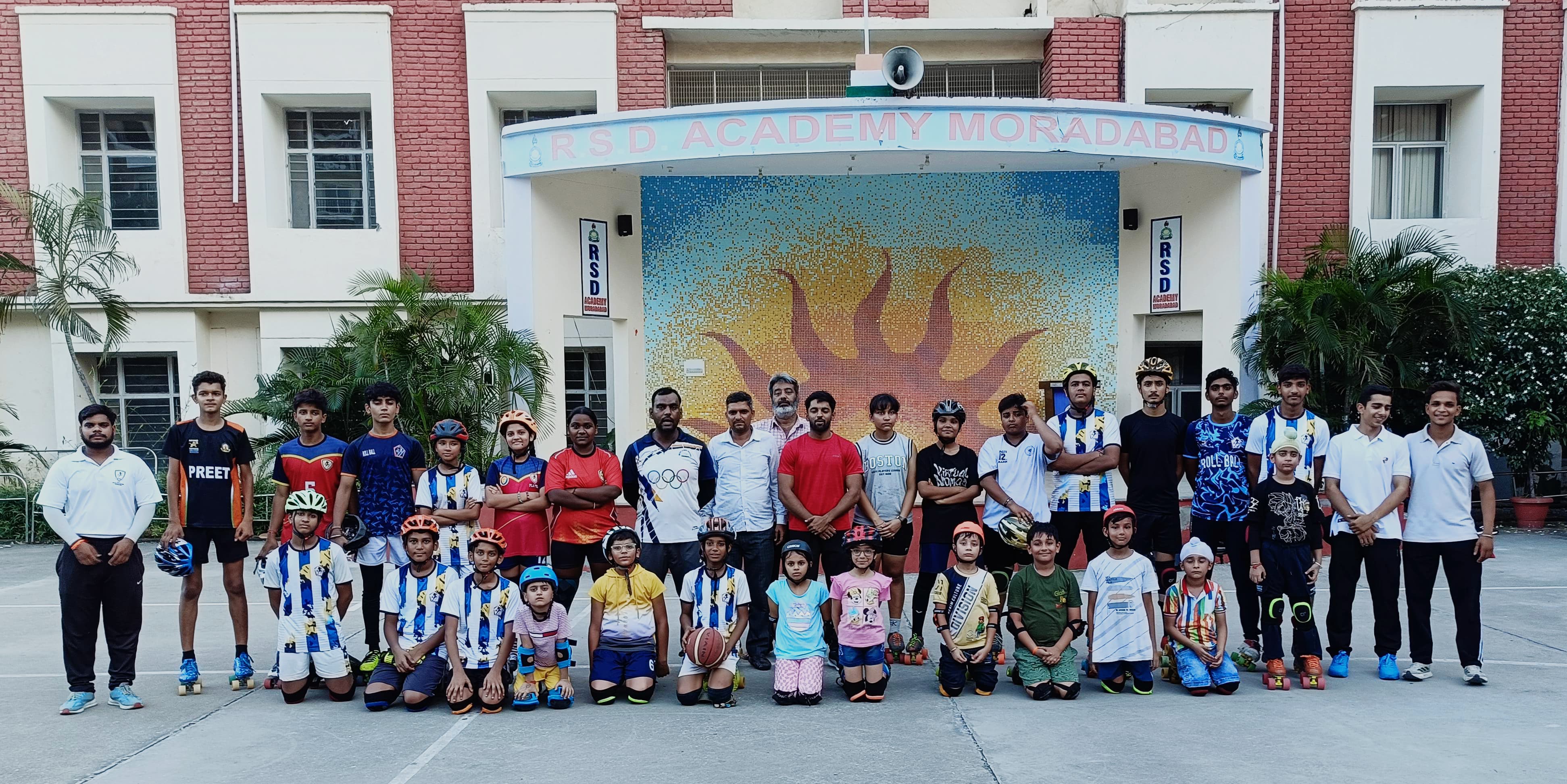 आरएसडी स्पोर्ट्स एकेडमी उप्र राज्य स्तरीय रोल बाल प्रतियोगिता के लिए मुरादाबाद की अंडर 11 और 17 की चयनित टीम। आरएसडी स्पोर्ट्स एकेडमी उप्र राज्य स्तरीय रोल बाल प्रतियोगिता के लिए मुरादाबाद की अंडर 11 और 17 की चयनित टीम।