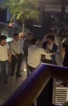 ग्रैंड निरवाना होटल में नशे में धुत युवकों की मारपीट