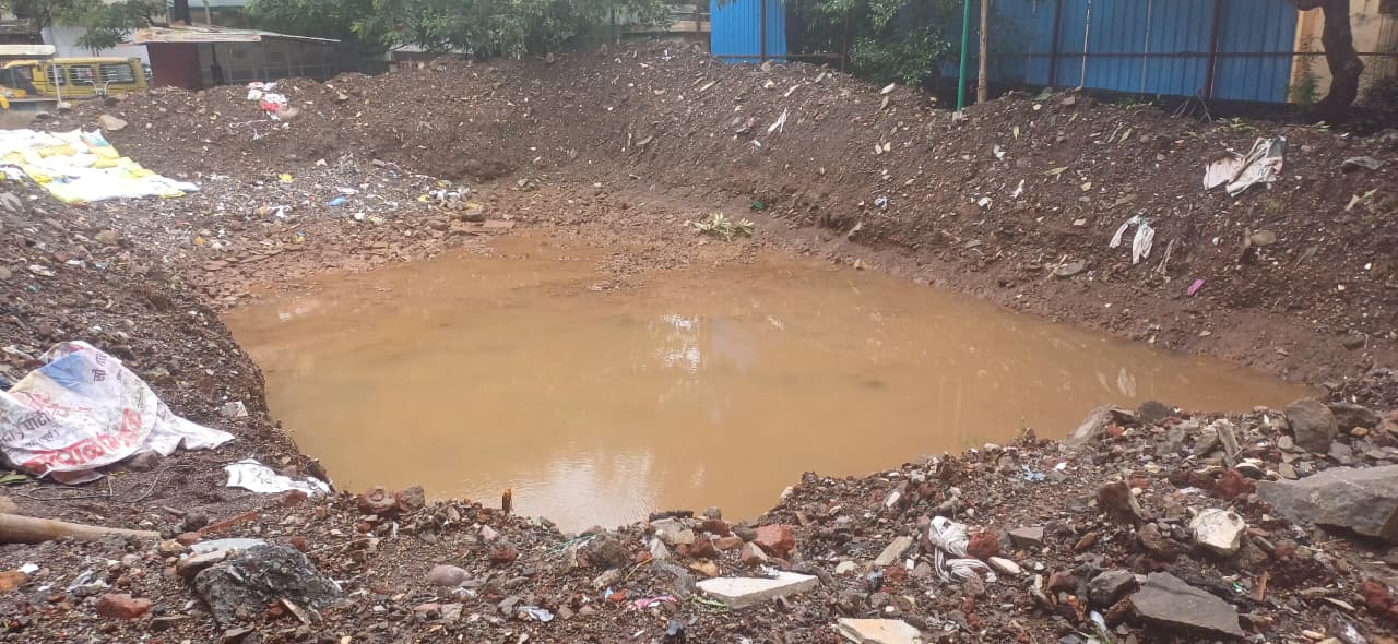 Tmc wasted Cr of rupees in making ponds in pits Tmc wasted Cr of rupees in making ponds in pits