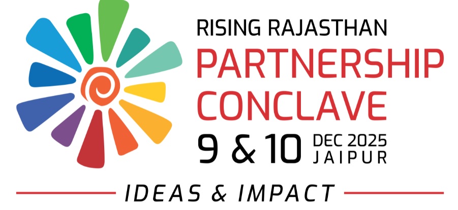 राज्य सरकार 9-10 दिसंबर को 'राइजिंग राजस्थान' पार्टनरशिप कॉन्क्लेव— 2025 भी करेगी आयोजित राज्य सरकार 9-10 दिसंबर को 'राइजिंग राजस्थान' पार्टनरशिप कॉन्क्लेव— 2025 भी करेगी आयोजित