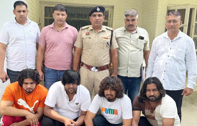 सोनीपत: सीआईए गोहाना की टीम द्वारा गिरफ्तार युवक सोनीपत: सीआईए गोहाना की टीम द्वारा गिरफ्तार युवक