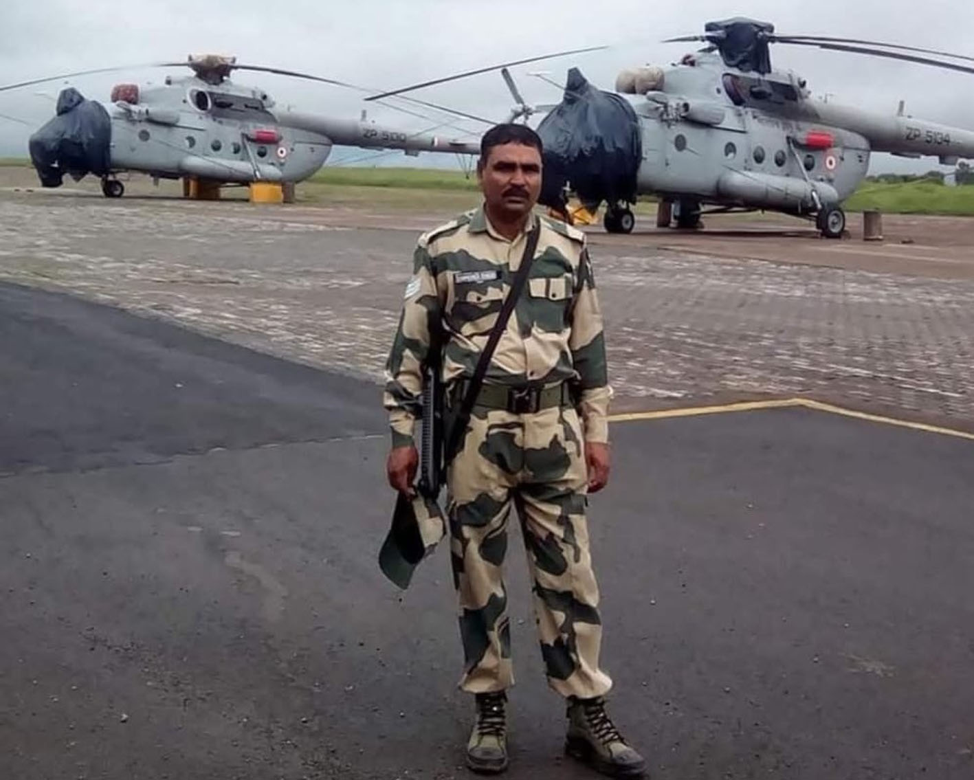 सब इंस्पेक्टर शमशेर सिंह का फाइल फोटो।