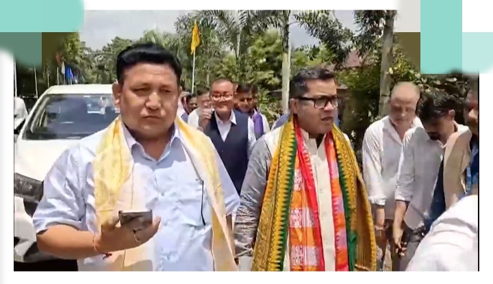 In Kokrajhar Union Minister of State Pabitora MargheritaEri Sun Silk Mill worth ₹13 crore inaugurating. In Kokrajhar Union Minister of State Pabitora MargheritaEri Sun Silk Mill worth ₹13 crore inaugurating.