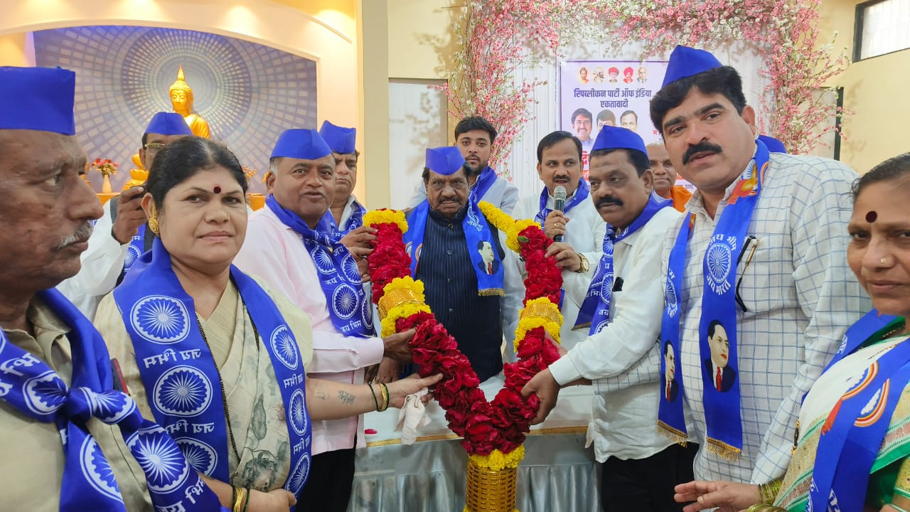 Nanasaheb become national president of RPI Nanasaheb become national president of RPI